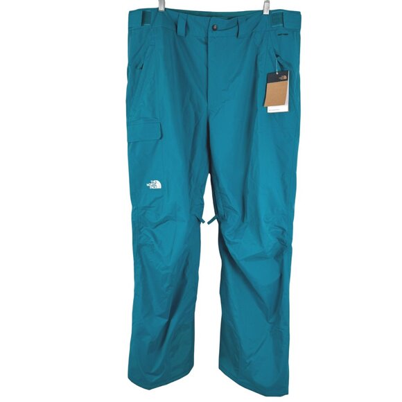The North Face Freedom‎ Ski Snow Pants Mens XL Harbor Blue Dryvent NWT PT-2511 - Picture 1 of 15